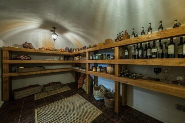 Classic country cellar